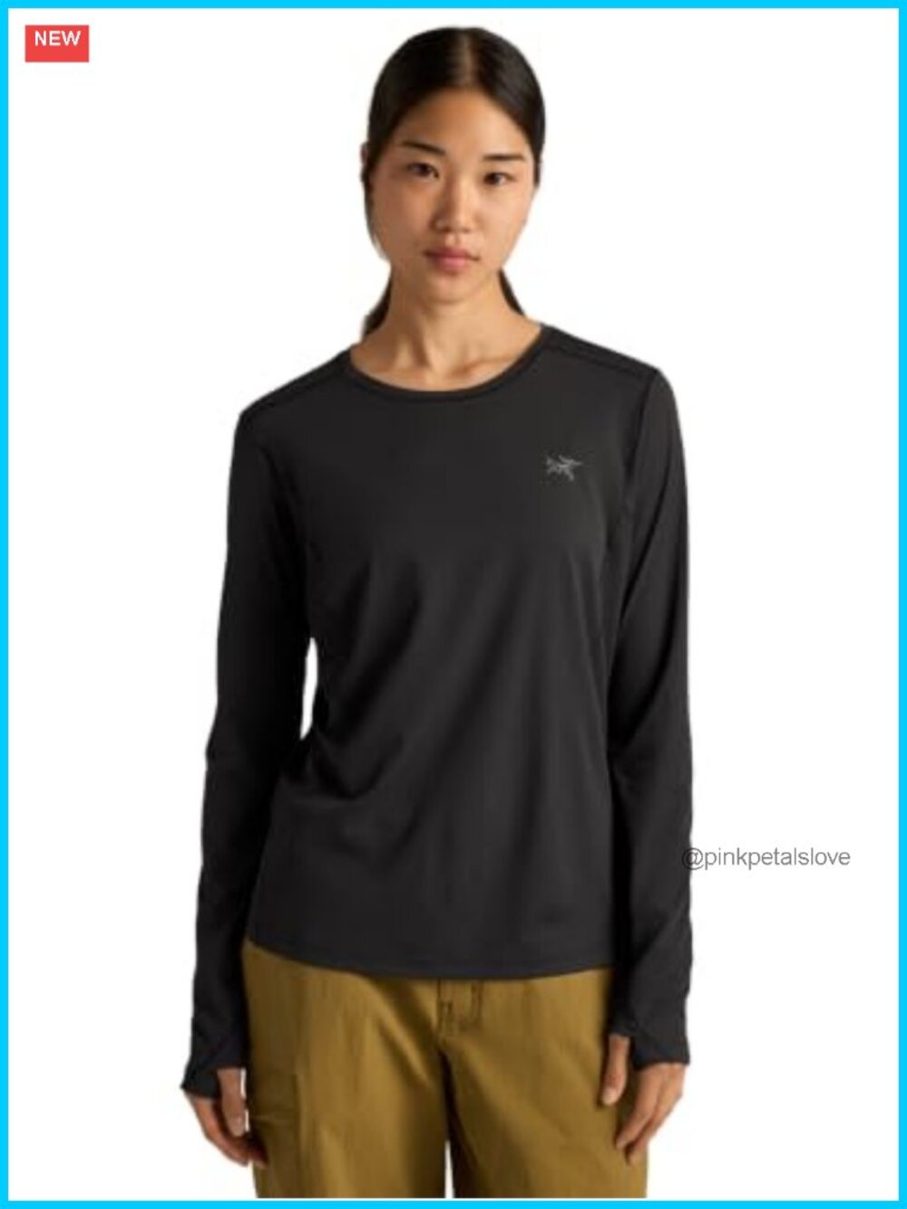 Arc'teryx Sunna Crew Shirt LS Women's UPF 50+ Waffle Knit Long Sleeve Hiking